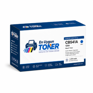 CB541A toner HP 125A muadil toner mavi