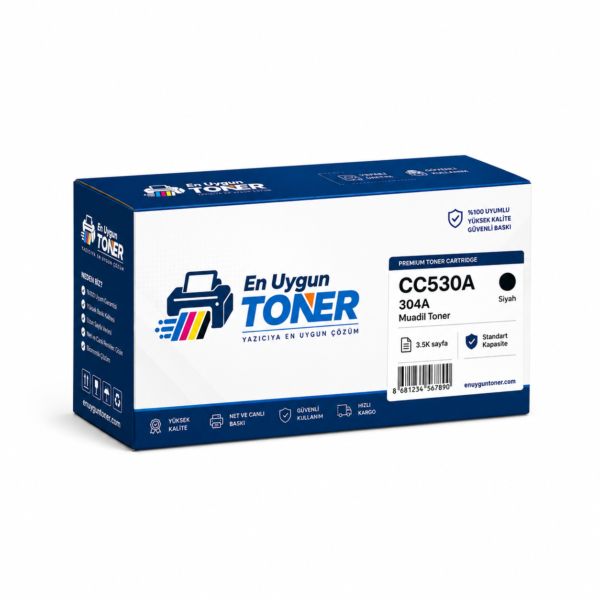 CC530A toner HP 304A muadil toner