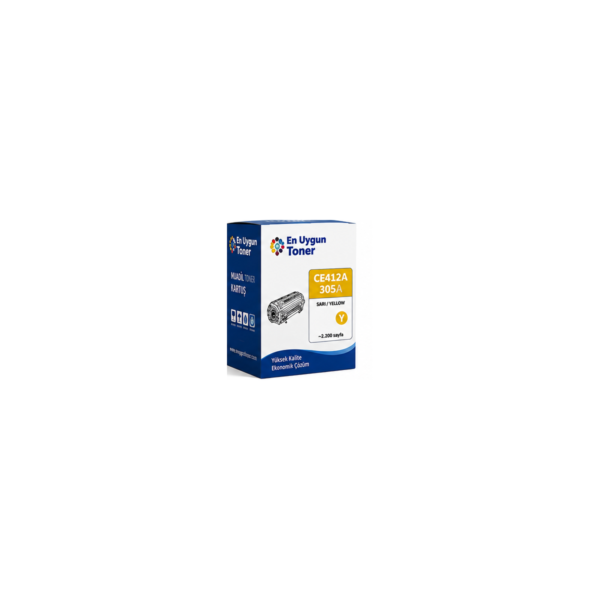 hp-ce412a-305a-muadil-toner CE412A toner HP 305A muadil toner sarı