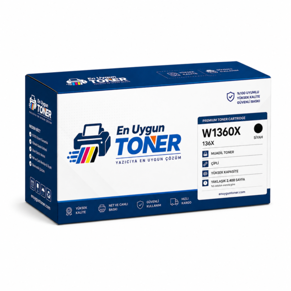 W1360X toner HP 136X muadil toner