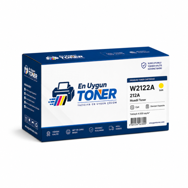 hp-w2122a-212a-muadil-toner.png W2122A toner HP 212A muadil toner sarı