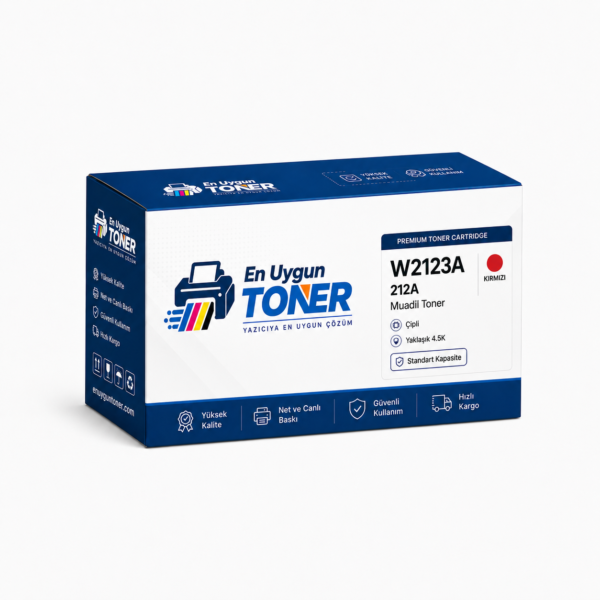W2123A toner HP 212A muadil toner kırmızı