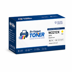 W2212X toner HP 207X muadil toner sarı
