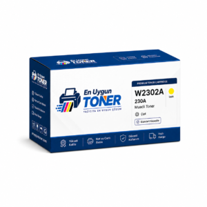 W2302A toner HP 230A muadil toner sarı