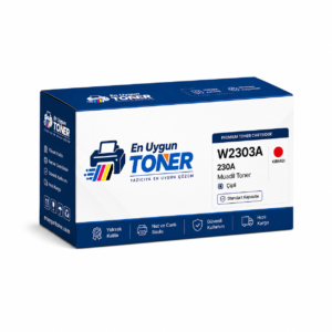 W2303A toner HP 230A muadil toner kırmızı