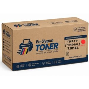 Develop TNP79 TNP80 TNP81 Kırmızı Muadil Toner
