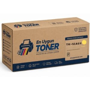 Kyocera TK-5140Y Sarı Muadil Toner