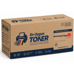 Sharp MX23GTMA kırmızı muadil toner