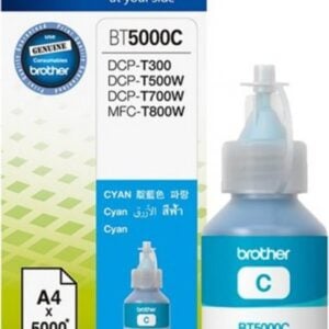 Brother BT5000C Cyan Mavi Orijinal Şişe Mürekkep