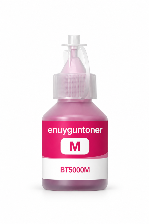 Brother BT5000M kırmızı magenta muadil mürekkep