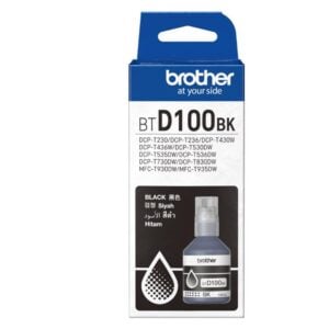 Brother BTD100BK Black Siyah Orijinal Şişe Mürekkep