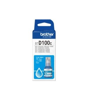 Brother BTD100C Cyan Mavi Orijinal Şişe Mürekkep