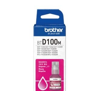 Brother BTD100M Magenta Kırmızı Orijinal Şişe Mürekkep