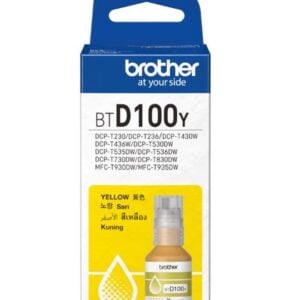 Brother BTD100Y Yellow Sarı Orijinal Şişe Mürekkep