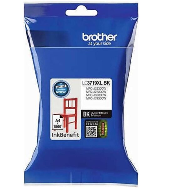 Brother LC3719XLBK Siyah Orijinal Kartuş