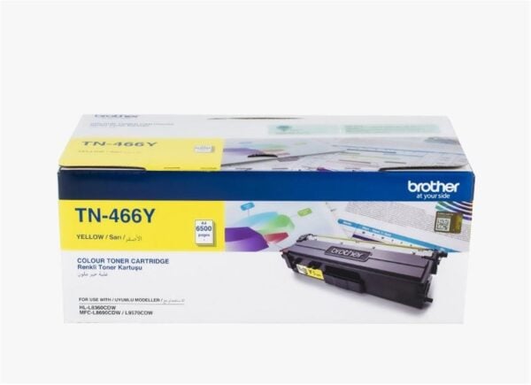Brother TN-466Y sarı orijinal toner