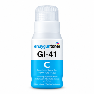 Canon GI-41C 4543C001 mavi cyan muadil mürekkep 70 ML