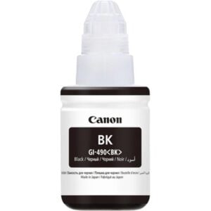 Canon GI-490BK Black Siyah Orijinal Şişe Mürekkep