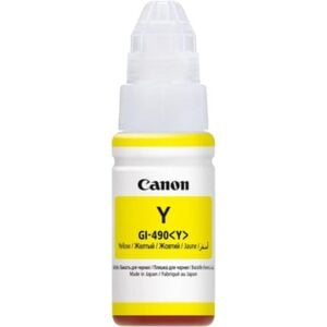 Canon GI-490Y Yellow Sarı Orijinal Şişe Mürekkep