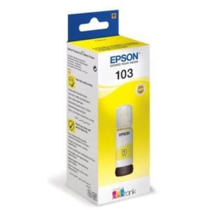 Epson 103 T00S44A Yellow Sarı Orijinal Şişe Mürekkep