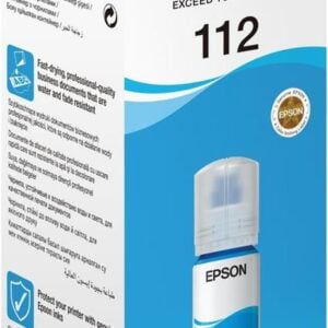 Epson 112 C13T06C24A Orijinal Mavi Mürekkep Epson 112 C13T06C24A Cyan Mavi Orijinal Şişe Mürekkep