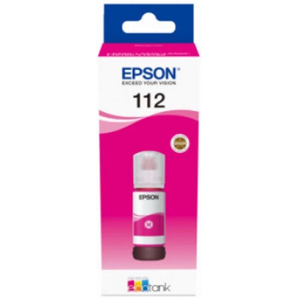 Epson 112 C13T06C34A Magenta Kırmızı Orijinal Şişe Mürekkep
