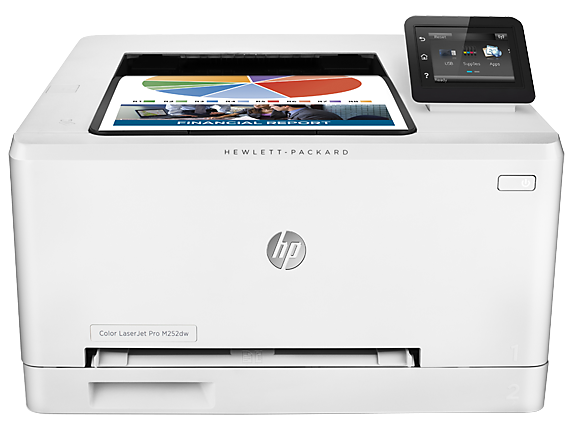 HP Color LaserJet Pro M252dw Toner yazıcı