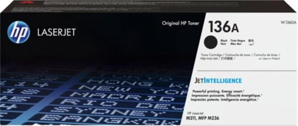 HP W1360A 136A siyah orijinal toner