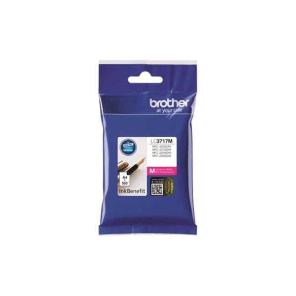 Brother LC3717M Kırmızı Orijinal Kartuş
